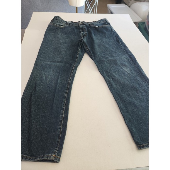 Eddie Bauer Other - Eddie Bauer Mens Straight Fit Jeans 40x30 Blue Denim 100% Cotton Casual Pants